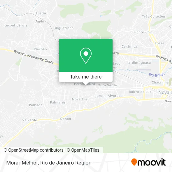 Morar Melhor map