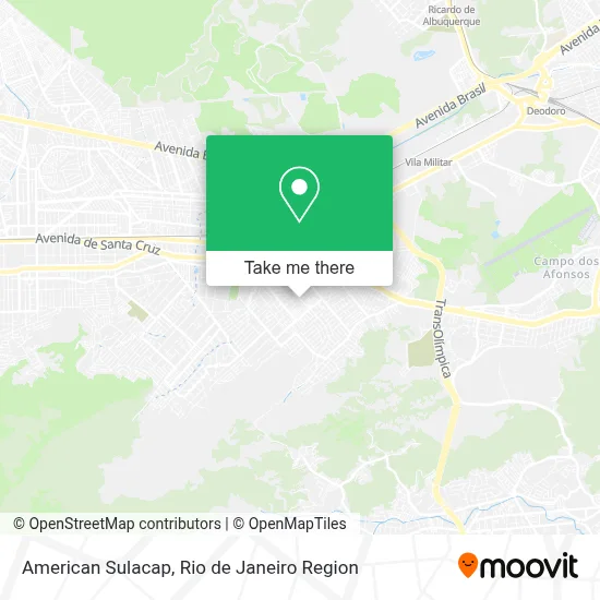 American Sulacap map