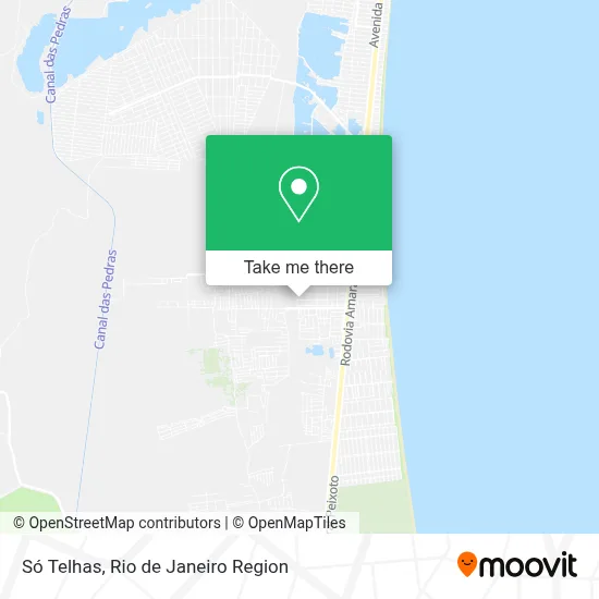 Só Telhas map