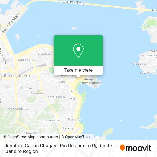 Instituto Carlos Chagas | Rio De Janeiro Rj map
