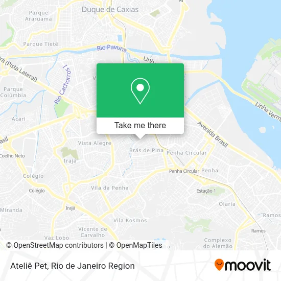 Ateliê Pet map
