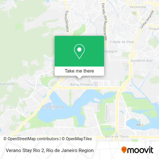 Verano Stay Rio 2 map