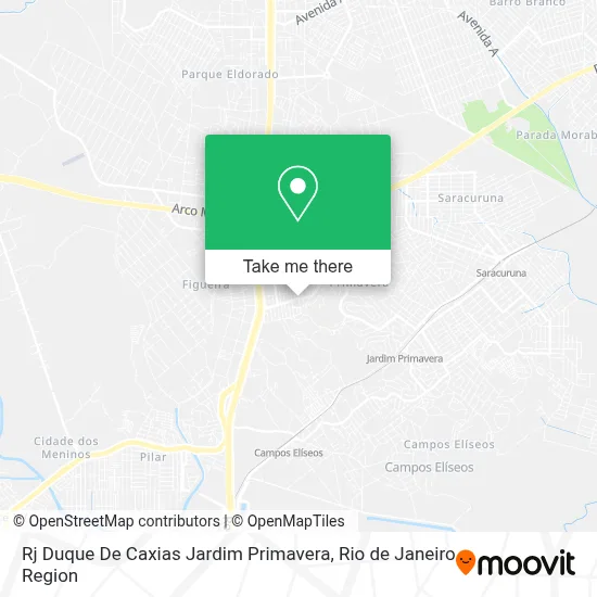 Rj Duque De Caxias Jardim Primavera map