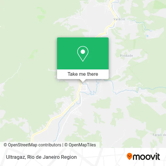 Ultragaz map