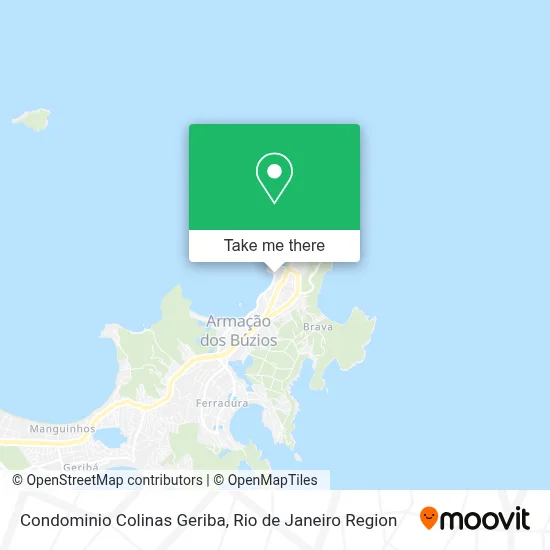 Condominio Colinas Geriba map