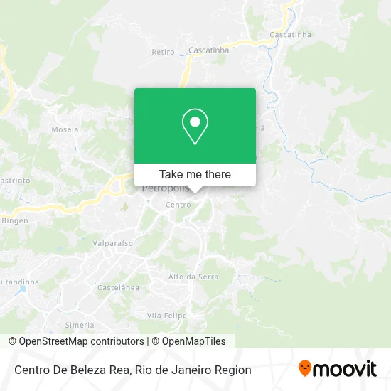Centro De Beleza Rea map