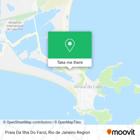 Praia Da Ilha Do Farol map