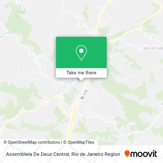 Assembleia De Deus Central map