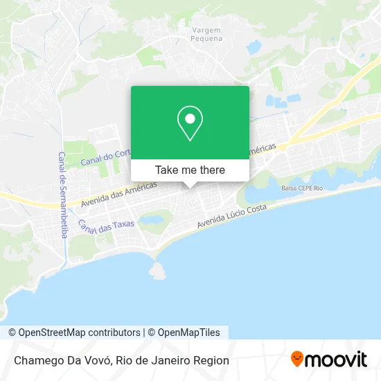 Chamego Da Vovó map
