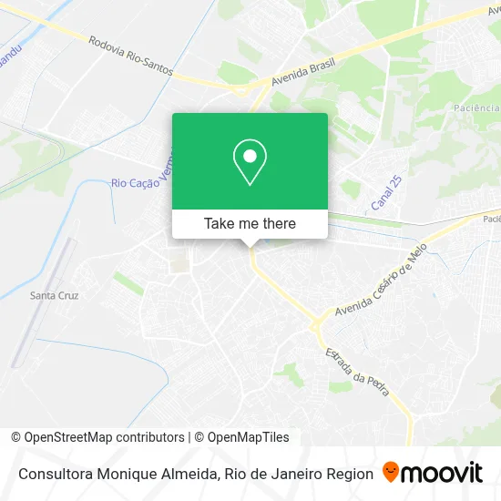 Consultora Monique Almeida map