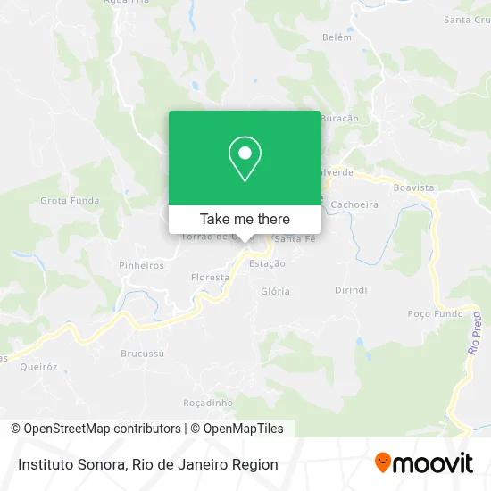Instituto Sonora map