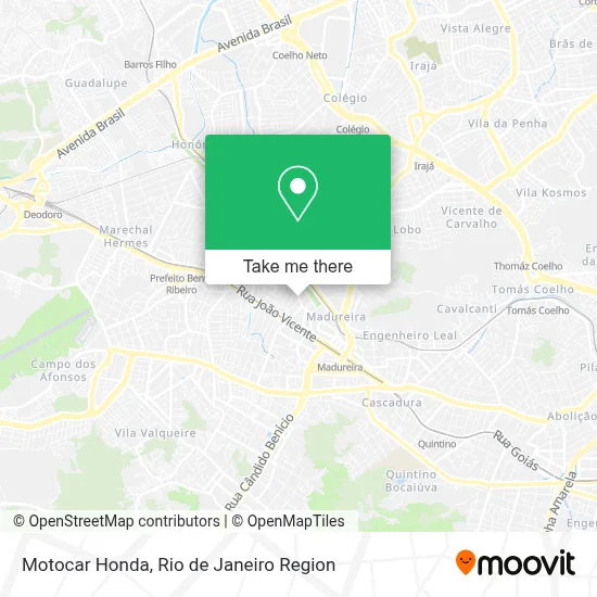 Motocar Honda map
