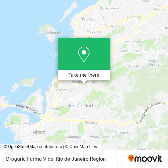 Drogaria Farma Vida map