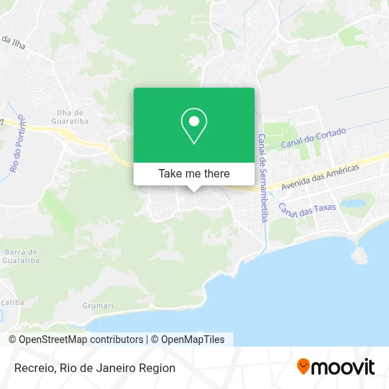 Recreio map