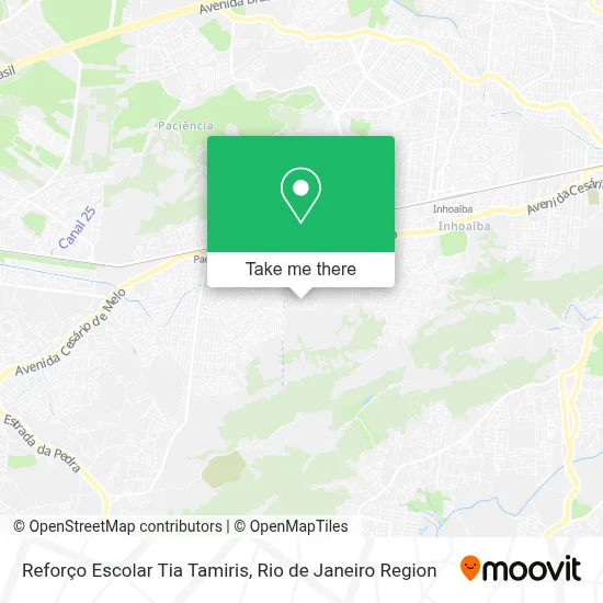 Reforço Escolar Tia Tamiris map