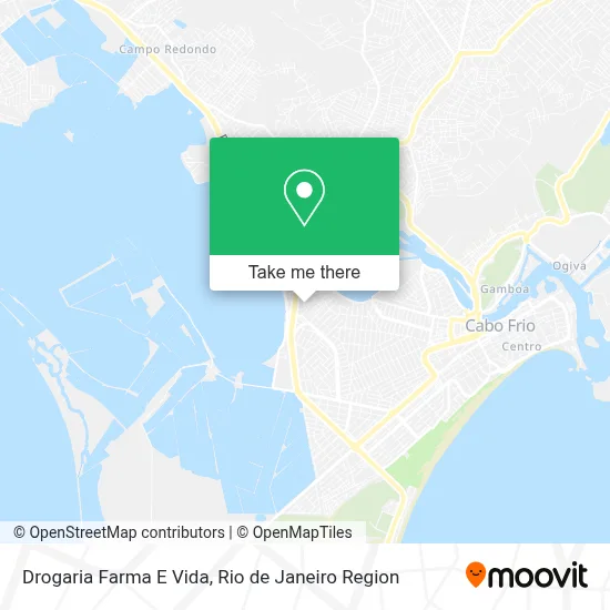 Drogaria Farma E Vida map
