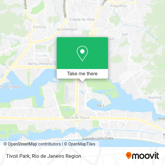Tivoli Park map