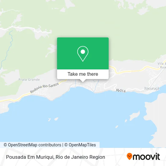 Pousada Em Muriqui map