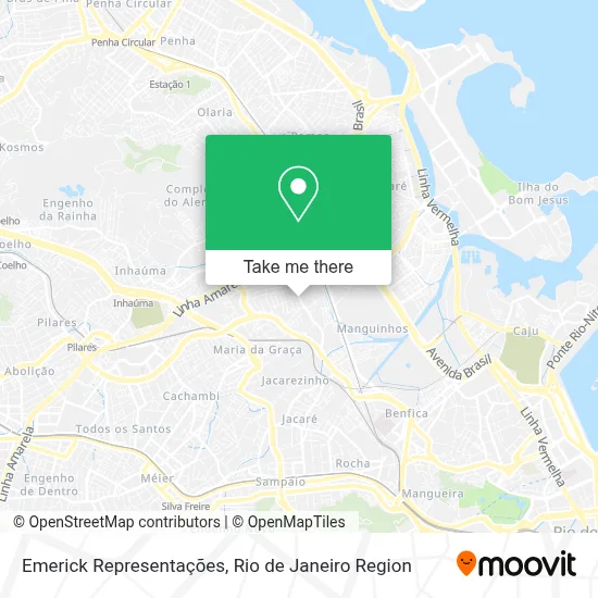 Emerick Representações map