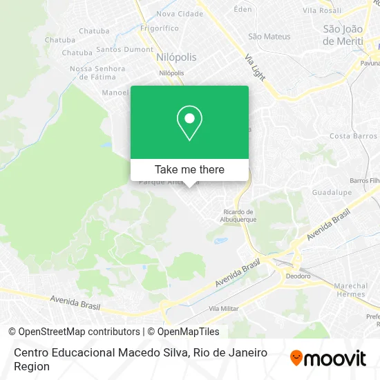Centro Educacional Macedo Silva map