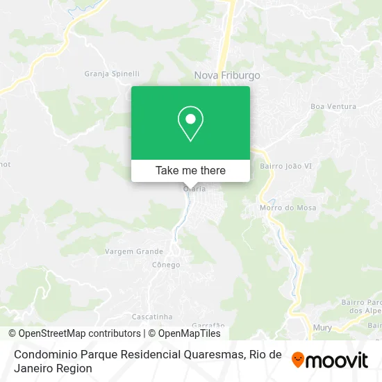 Condominio Parque Residencial Quaresmas map
