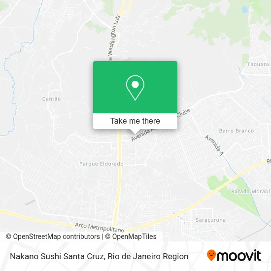 Nakano Sushi Santa Cruz map