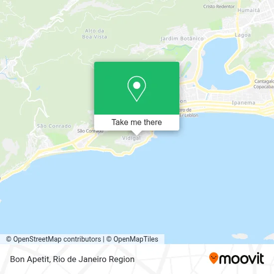 Bon Apetit map