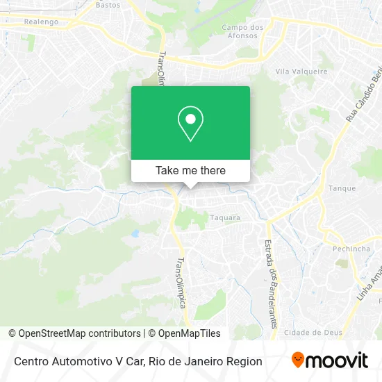 Centro Automotivo V Car map