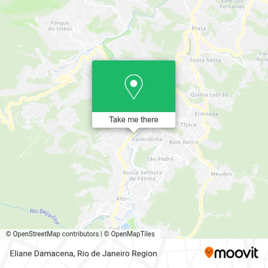 Eliane Damacena map