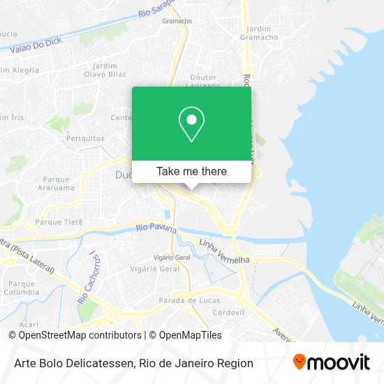 Arte Bolo Delicatessen map