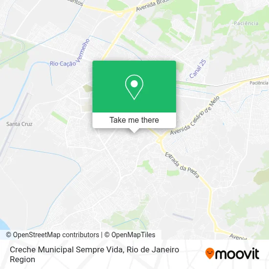 Creche Municipal Sempre Vida map