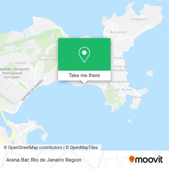 Arena Bar map