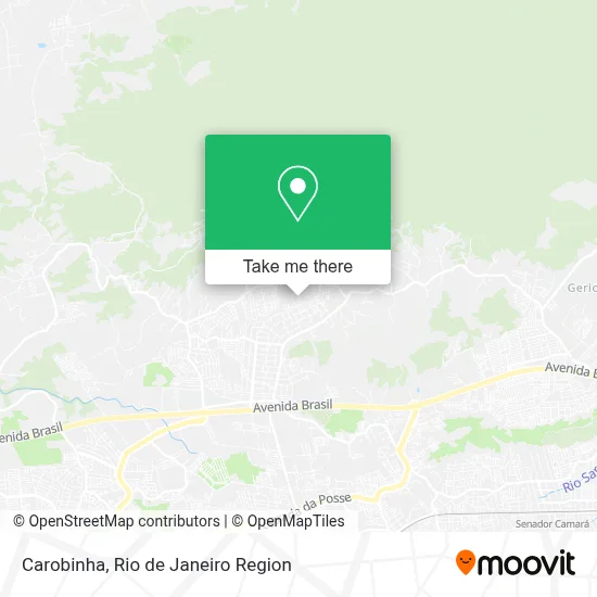 Carobinha map