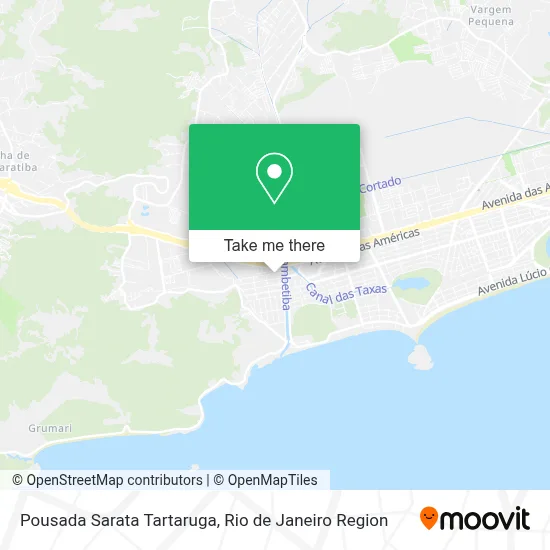 Pousada Sarata Tartaruga map