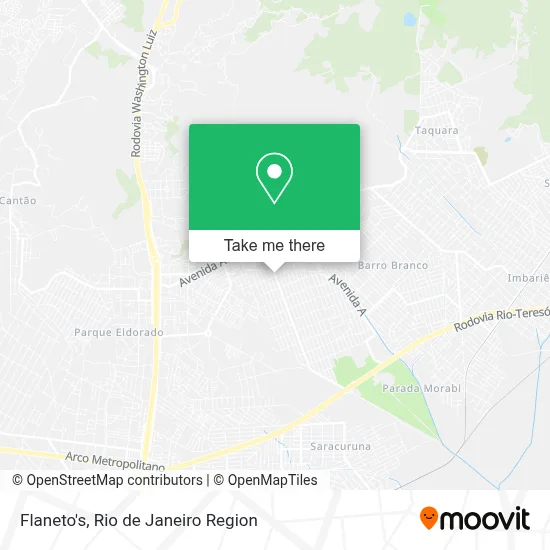 Flaneto's map