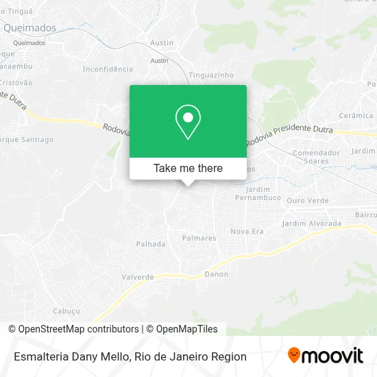 Esmalteria Dany Mello map