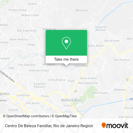 Centro De Beleza Familiar map