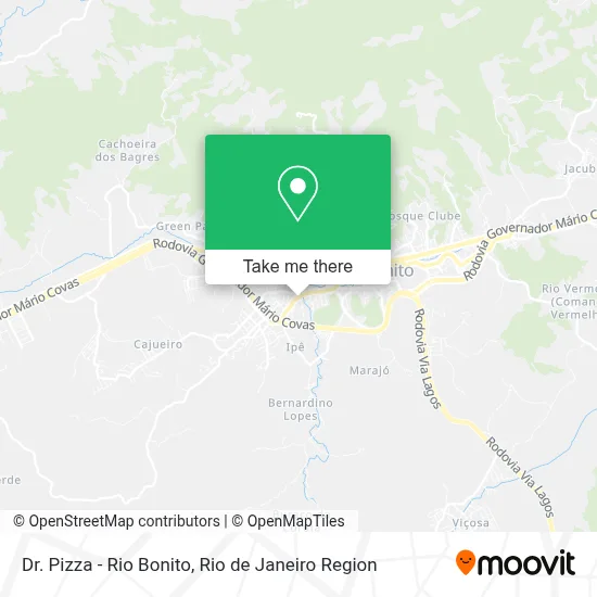 Dr. Pizza - Rio Bonito map