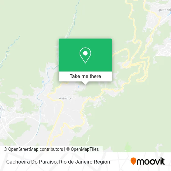 Cachoeira Do Paraíso map