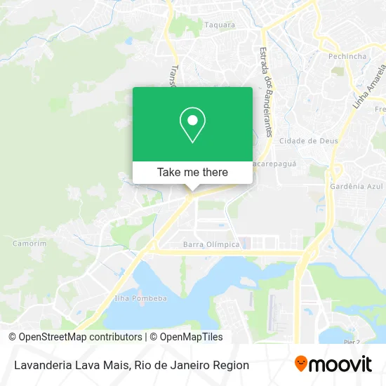 Lavanderia Lava Mais map