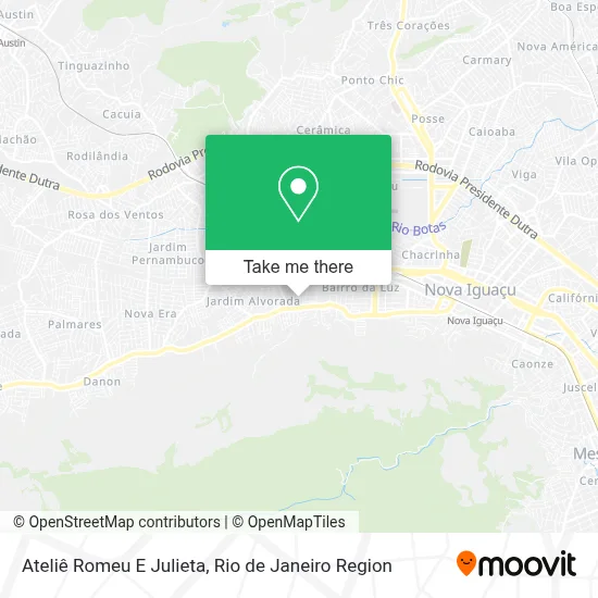 Ateliê Romeu E Julieta map