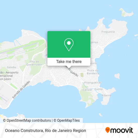 Oceano Construtora map