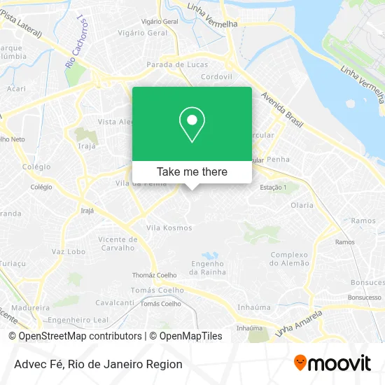Advec Fé map