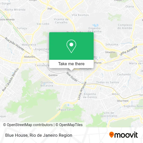 Casa Azul map