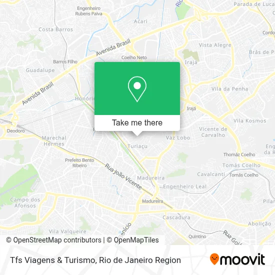 Tfs Viagens & Turismo map