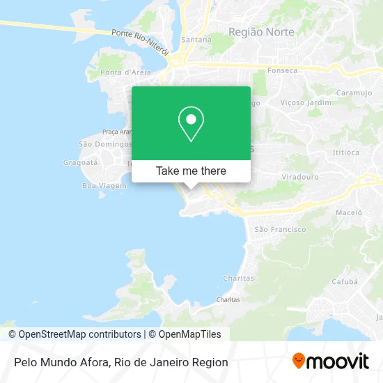 Pelo Mundo Afora map
