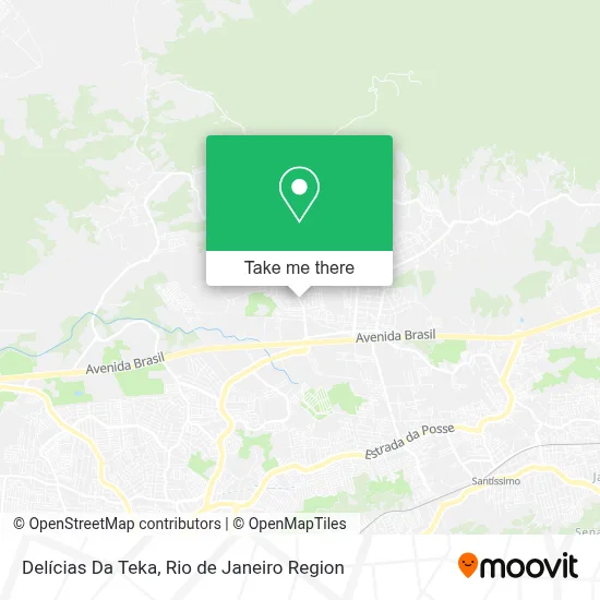 Delícias Da Teka map