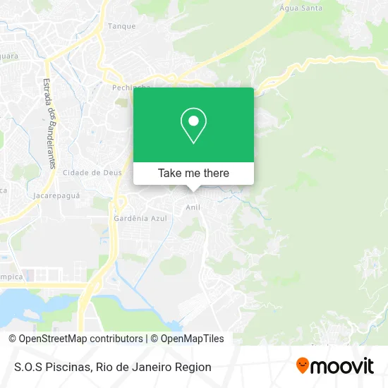S.O.S Piscinas map