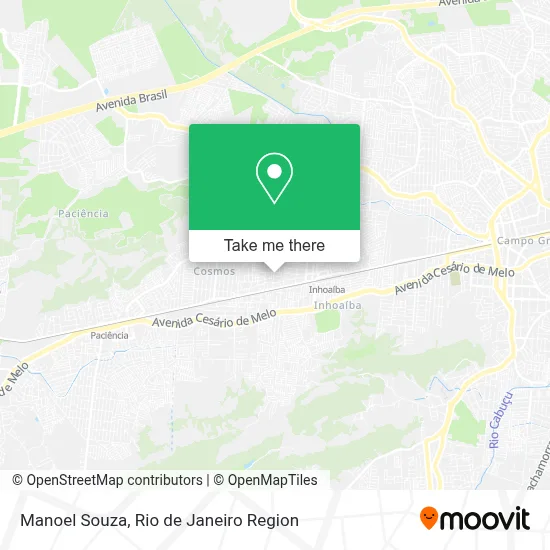 Manoel Souza map