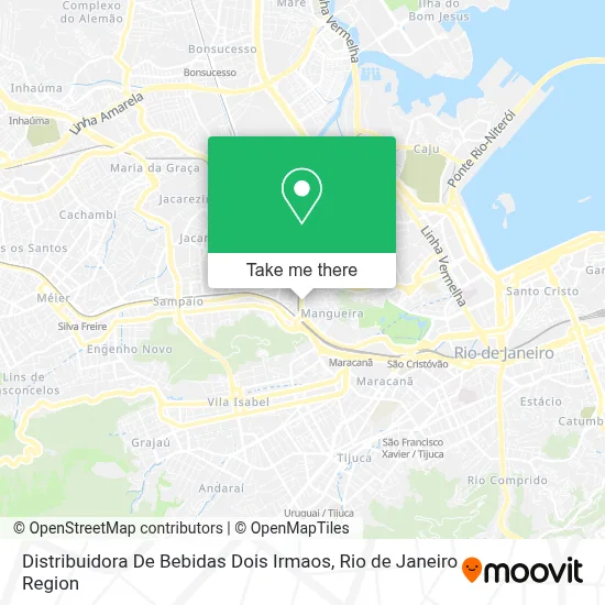 Distribuidora De Bebidas Dois Irmaos map